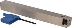 Iscar - PCLC, Right Hand Cut, 5/8" Shank Height x 5/8" Shank Width, Neutral Rake Indexable Turning Toolholder - 5.9" OAL, CC.T 3 Insert Compatibility, Series Isoturn - Americas Industrial Supply