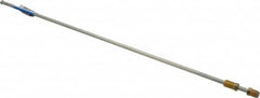 AGS Company - 1/4" OD x 20" Long, Automotive Brake Line - Steel with Galvanized Zinc Coating - Americas Industrial Supply