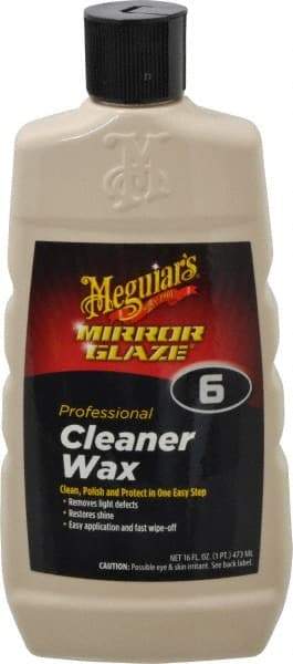 Mirror Glaze - Automotive Wax Cleaner - 16 oz Bottle - Americas Industrial Supply