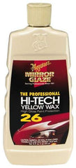 Mirror Glaze - Automotive Liquid Yellow Wax - 16 oz Bottle - Americas Industrial Supply