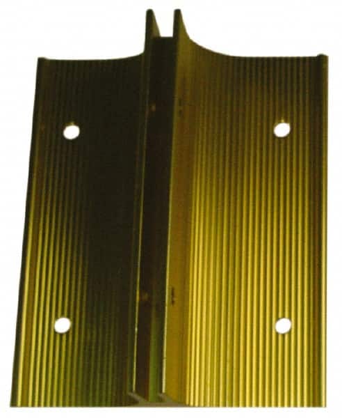 NMC - Aluminum Flag Style Wall Sign Holder - Gold, 8 Inch Width x 8 Inch Holder Height - Americas Industrial Supply