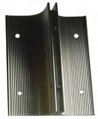 NMC - Aluminum Flag Style Wall Sign Holder - Silver, 2 Inch Width x 2 Inch Holder Height - Americas Industrial Supply