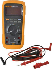 Fluke - 27-II, CAT IV, CAT III, 1,000 VAC/VDC, Digital True RMS Auto Ranging Manual Ranging Multimeter - 50 mOhm, Measures Voltage, Capacitance, Current, Frequency, Resistance - Americas Industrial Supply