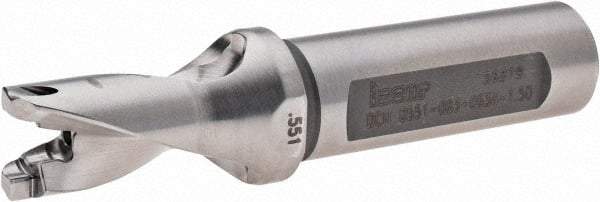 Iscar - 0.551" to 0.567" Diam, 1.5xD, 0.83" Max Depth, 5/8" Shank Diam, 3.51" OAL, Replaceable-Tip Drill - FCP, ICK, ICK-2M, ICM, ICN, ICP, iCP-2M Insert, 14 Seat Size, 73382764 Toolholder, Series SumoCham - Americas Industrial Supply