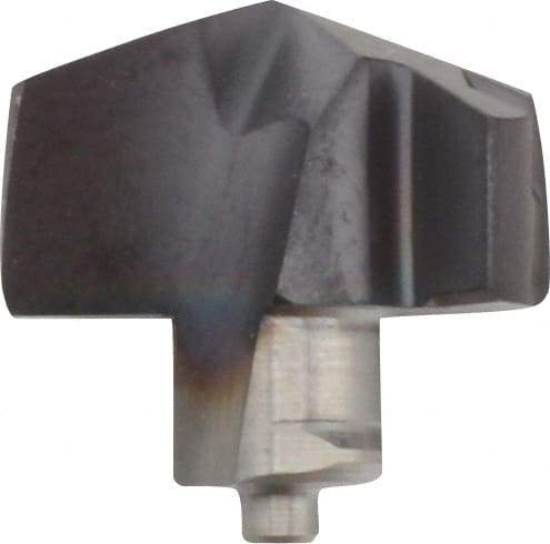 Iscar - Series ICP, 0.425" Diam Grade IC908 140° Replaceable Drill Tip - Carbide, TiAlN Finish, 10 Seat Size, Through Coolant - Americas Industrial Supply