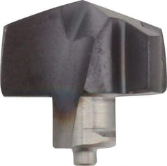 Iscar - Series ICP, 0.425" Diam Grade IC908 140° Replaceable Drill Tip - Carbide, TiAlN Finish, 10 Seat Size, Through Coolant - Americas Industrial Supply