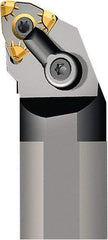 Seco - 40mm Min Bore Diam, 300mm OAL, 32mm Shank Diam, S-MWLN Indexable Boring Bar - 50mm Max Bore Depth, WN.. 0804.. Insert, Pin & Clamp Holding Method - Americas Industrial Supply