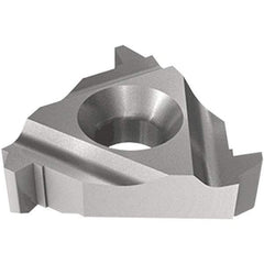 Iscar - 11IL Internal Left Hand 16 UN Laydown Threading Insert - Grade IC908, TiAlN Coated Carbide, 6.35mm Inscribed Circle - Americas Industrial Supply