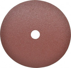 3M - 7" Diam 7/8" Hole 80 Grit Fiber Disc - Medium Grade, Ceramic, 8,600 Max RPM, Series 982C - Americas Industrial Supply