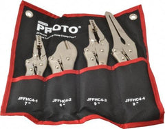 Proto - 4 Piece, 12.3" Long, Metal Hose Clamp Pliers - For Use with All Vehicles - Americas Industrial Supply