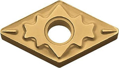 Kyocera - DNMG432 HQ Grade CA5525 Carbide Turning Insert - TiCN/Al2O3/TiN Finish, 55° Diamond, 1/2" Inscr Circle, 3/16" Thick, 1/32" Corner Radius - Americas Industrial Supply