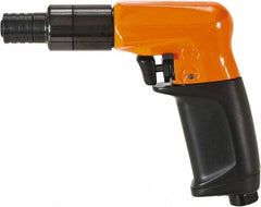 Cleco - 1/4" Bit Holder, 1,900 RPM, Pistol Grip Handle Air Screwdriver - 26 In/Lb Torque, 1/8" Inlet, 11 CFM - Americas Industrial Supply