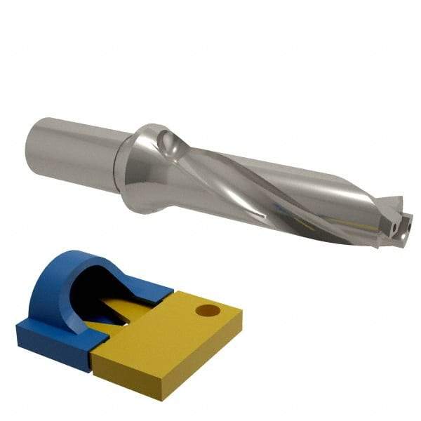 Iscar - 17mm to 17.9mm Diam, 3xD, 51mm Max Depth, 20mm Shank Diam, 127.9mm OAL, Replaceable-Tip Drill - FCP, ICK, ICK-2M, ICM, ICN, ICP, iCP-2M Insert, 17 Seat Size, 73472896 Toolholder, Series SumoCham - Americas Industrial Supply