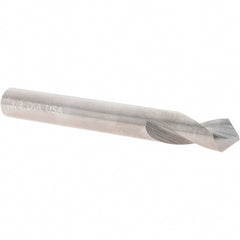 Chicago-Latrobe - 3/8" Body Diam, 90°, 3-1/8" OAL, Solid Carbide Spotting Drill - Americas Industrial Supply