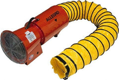 Allegro - 1,275 CFM, Electrical AC Axial Blower Kit - 8 Inch Inlet/Outlet, 0.33 HP, 120 Max Voltage Rating - Americas Industrial Supply