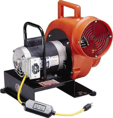 Allegro - 8" Inlet, Direct Drive, 4 hp, 1,850, 760 CFM, Blower - 10 Amp Rating, 115 Volts, 1,140 & 1,725 RPM - Americas Industrial Supply