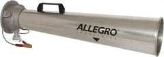 Allegro - 30-1/2 Inch Long, Galvanized Steel Venturi Style Pneumatic Blowers - 1/2 Inch NPT, 7.31 Inch Base Diameter, 7 Inch Face Diameter - Americas Industrial Supply