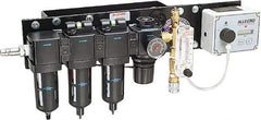 Allegro - 30 CFM Portable SAR Filtration Panel - 2 Respirator Outlets, 1/4" Inlet, 1/4" Outlet - Americas Industrial Supply