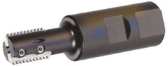 Kennametal - 0.87" Cut Diam, 1.7" Max Depth of Cut, 1" Shank Diam, Internal/External Indexable Thread Mill - Insert Style TM25.., 3 Inserts, Toolholder Style TM, 4.09" OAL - Americas Industrial Supply