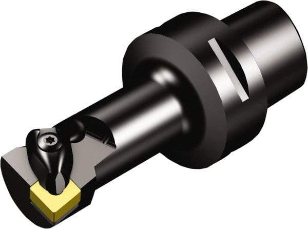 Sandvik Coromant - Left Hand Cut, Size C5, CNMG 432 Insert Compatiblity, Modular Turning & Profiling Cutting Unit Head - 17mm Ctr to Cutting Edge, 90mm Head Length, Through Coolant, Series T-Max P - Americas Industrial Supply