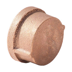 Merit Brass - Brass & Chrome Pipe Fittings Type: Cap Fitting Size: 1-1/4 - Americas Industrial Supply