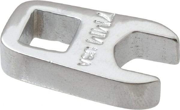 Proto - 7mm 1/4" Drive Chrome Crowfoot Wrench - 33/64" Head Diam x 0.218" Head Thickness, 0.93" OAL - Americas Industrial Supply