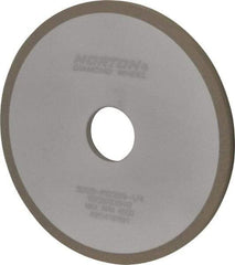 Norton - 6" Diam x 1-1/4" Hole x 1/4" Thick, 120 Grit Surface Grinding Wheel - Diamond, Type 1A1, Fine Grade, Resinoid Bond - Americas Industrial Supply