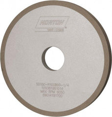 Norton - 6" Diam x 1-1/4" Hole x 1/2" Thick, 180 Grit Surface Grinding Wheel - Diamond, Type 1A1, Very Fine Grade, Resinoid Bond - Americas Industrial Supply