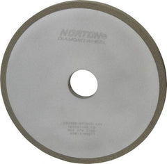 Norton - 7" Diam x 1-1/4" Hole x 1/2" Thick, 100 Grit Surface Grinding Wheel - Diamond, Type 1A1, Fine Grade, Resinoid Bond - Americas Industrial Supply