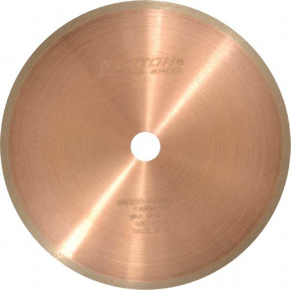 Norton - 5" Diam x 1/2" Hole, 220 Grit Surface Grinding Wheel - Diamond, Type 1A1R, Fine Grade - Americas Industrial Supply
