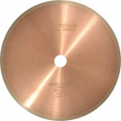 Norton - 5" Diam x 1/2" Hole, 220 Grit Surface Grinding Wheel - Diamond, Type 1A1R, Fine Grade - Americas Industrial Supply