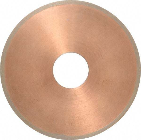 Norton - 5" Diam x 1-1/4" Hole, 320 Grit Surface Grinding Wheel - Diamond, Type 1A1R, Fine Grade - Americas Industrial Supply