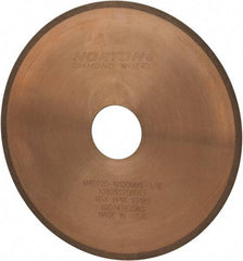 Norton - 6" Diam x 1-1/4" Hole, 220 Grit Surface Grinding Wheel - Diamond, Type 1A1R, Fine Grade - Americas Industrial Supply