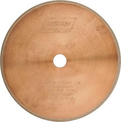 Norton - 6" Diam x 5/8" Hole, 100 Grit Surface Grinding Wheel - Diamond, Type 1A1R, Coarse Grade - Americas Industrial Supply
