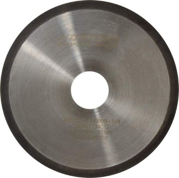 Norton - 6" Diam x 1-1/4" Hole, 120 Grit Surface Grinding Wheel - Type 1A1R, Coarse Grade - Americas Industrial Supply
