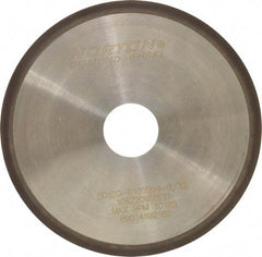 Norton - 6" Diam x 1-1/4" Hole, 120 Grit Surface Grinding Wheel - Diamond, Type 1A1R, Coarse Grade - Americas Industrial Supply
