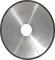 Norton - 6" Diam x 1-1/4" Hole, 100 Grit Surface Grinding Wheel - Diamond, Type 1A1R, Coarse Grade - Americas Industrial Supply