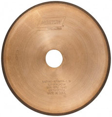 Norton - 8" Diam x 1-1/4" Hole, 180 Grit Surface Grinding Wheel - Diamond, Type 1A1R, Medium Grade - Americas Industrial Supply