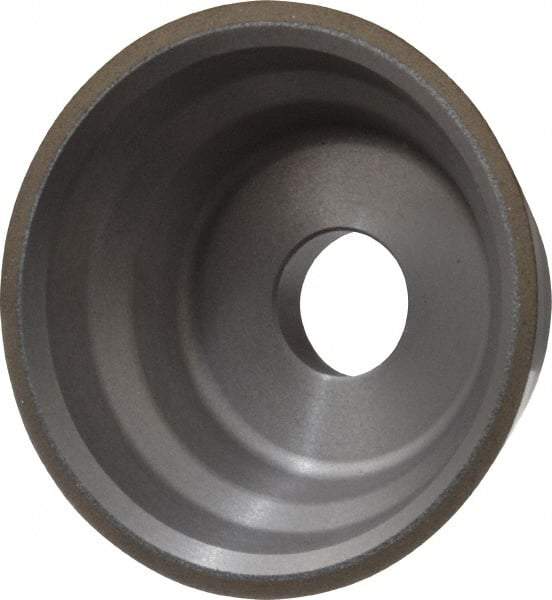 Norton - 3" Diam, 3/4" Hole Size, 1-1/4" Overall Thickness, 150 Grit, Type 11 Tool & Cutter Grinding Wheel - Very Fine Grade, Diamond, Resinoid Bond - Americas Industrial Supply