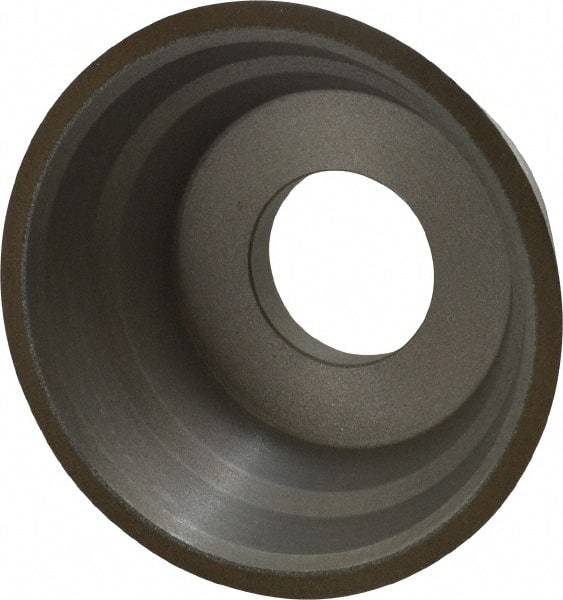 Norton - 3-3/4" Diam, 1-1/4" Hole Size, 1-1/2" Overall Thickness, 150 Grit, Type 11 Tool & Cutter Grinding Wheel - Very Fine Grade, CBN, Resinoid Bond - Americas Industrial Supply