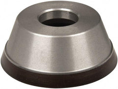 Norton - 3-3/4" Diam, 1-1/4" Hole Size, 1-1/2" Overall Thickness, 220 Grit, Type 11 Tool & Cutter Grinding Wheel - Very Fine Grade, Diamond, Resinoid Bond - Americas Industrial Supply