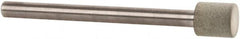 Norton - 1/4" Head Diam x 1/4" Head Thickness Diamond (Abrasive) Grinding Pin - 1/8" Shank Diam x 1-1/2" Shank Length, Fine Grade, 100 Grit - Americas Industrial Supply