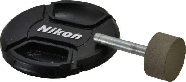 Norton - 1" Head Diam x 1/2" Head Thickness Diamond (Abrasive) Grinding Pin - 1/4" Shank Diam x 1-1/2" Shank Length, Fine Grade, 100 Grit - Americas Industrial Supply