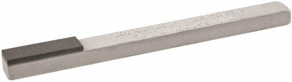 Norton - Very Fine, 1" Length of Cut, Single End Diamond Hone - 220 Grit, 3/8" Wide x 1/4" High x 4" OAL - Americas Industrial Supply