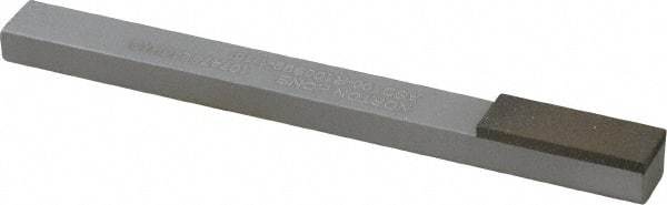 Norton - Fine, 1" Length of Cut, Single End Diamond Hone - 100 Grit, 3/8" Wide x 1/4" High x 4" OAL - Americas Industrial Supply