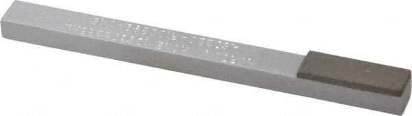 Norton - Very Fine, 1" Length of Cut, Single End Diamond Hone - 220 Grit, 3/8" Wide x 1/4" High x 4" OAL - Americas Industrial Supply