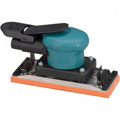 Dynabrade - 13 CFM Air Consumption, Palm Air Orbital Sander - Rectangular Pad, - Americas Industrial Supply