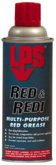 LPS - 11 oz Aerosol General Purpose Grease - Red, 450°F Max Temp, NLGIG 2, - Americas Industrial Supply