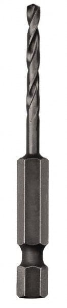 DeWALT - 5/32" Diam, Hex Shank, High Speed Steel Rotary & Hammer Drill Bit - Americas Industrial Supply