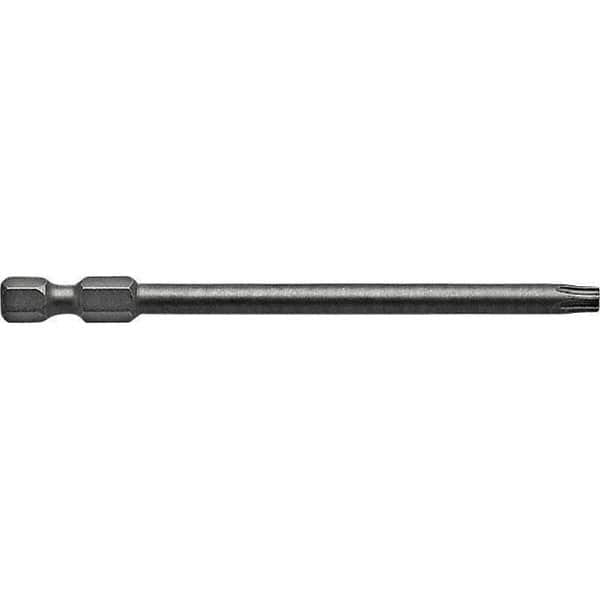 Apex - Power & Impact Screwdriver Bits & Holders; Bit Type: Torx ; Hex Size (Inch): 1/4 ; Torx Size: T15 ; Overall Length Range: 3" - Exact Industrial Supply